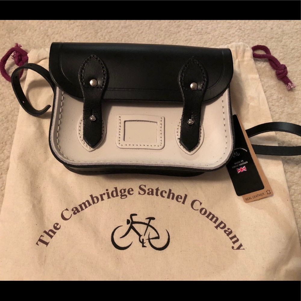 Black and White Tiny Satchel